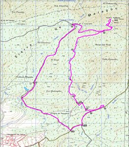 Mapa de la ruta